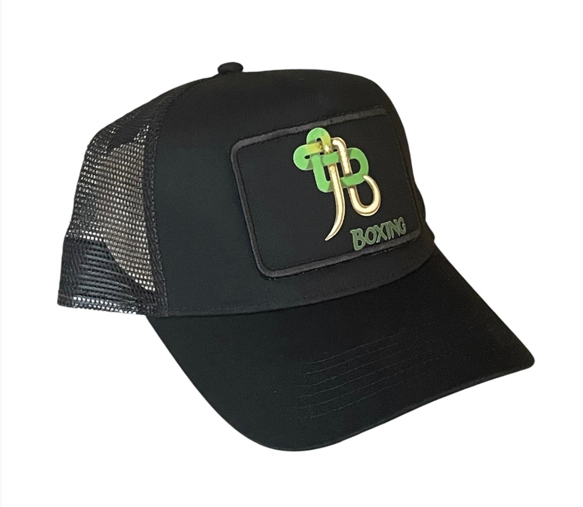 OFFICIAL JESSICA BARRY BOXING PATCHED TRUCKER CAP