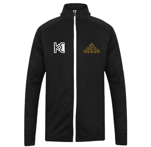 Official Branded Gold And White Kaisee Benjamin Tracksuit