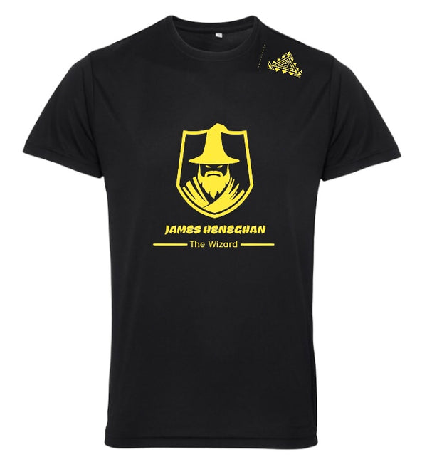 Official Branded James The Wizard Heneghan Performance Training T-shirt