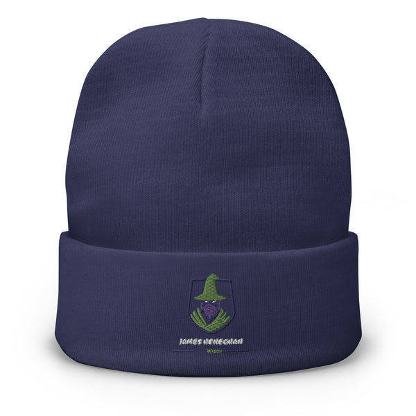 Official James The Wizard Heneghan Embroidered Beanie