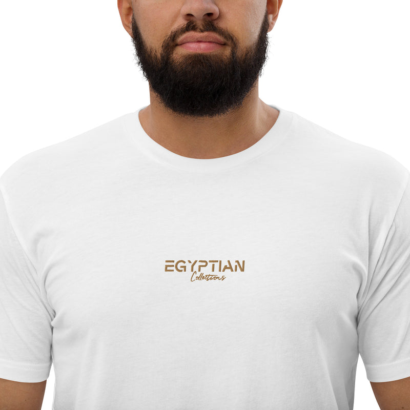 Egyptian Collections Embroidered Short Sleeve T-shirt