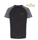 Egyptian Sportswear Training Contrast Sleeve Performance T-Shirts