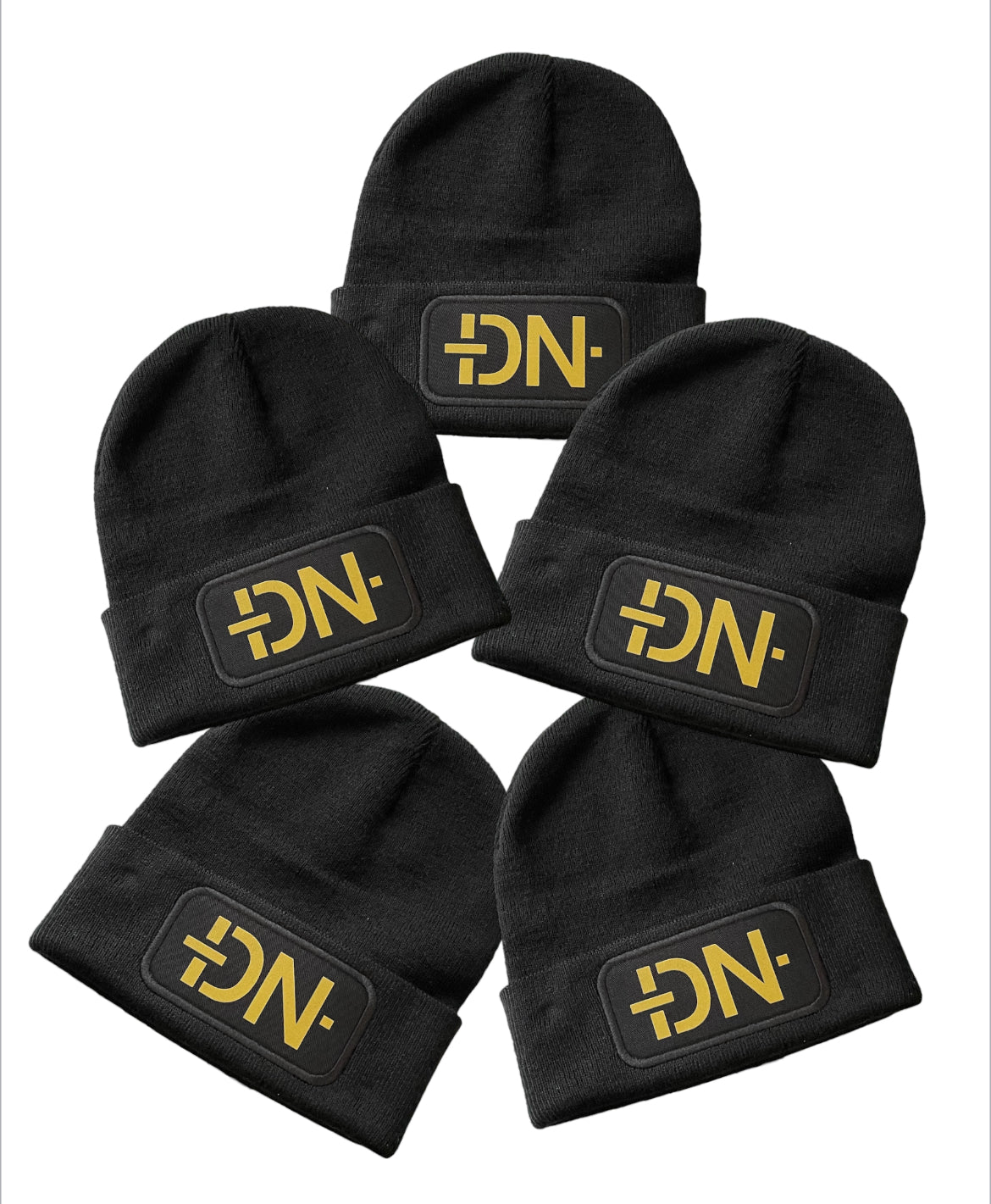 Official Dylan Norman Gold Printed Beanies