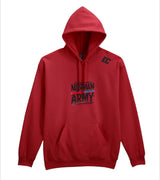 Official Dylan Norman Army Red Slogan Hoodie