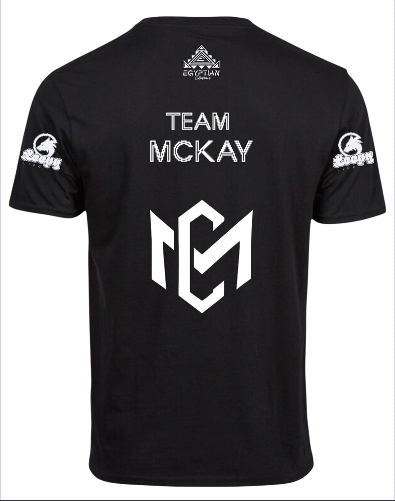 Official Cameron McKay Sponsored Fight Night Ringwalk T-Shirts