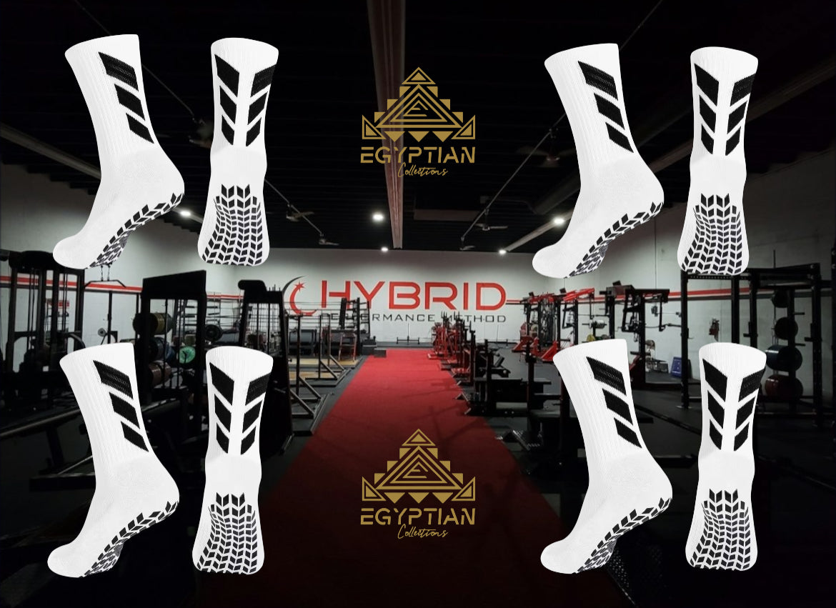 Egyptian Hybrid Anti-Slip Performance Socks