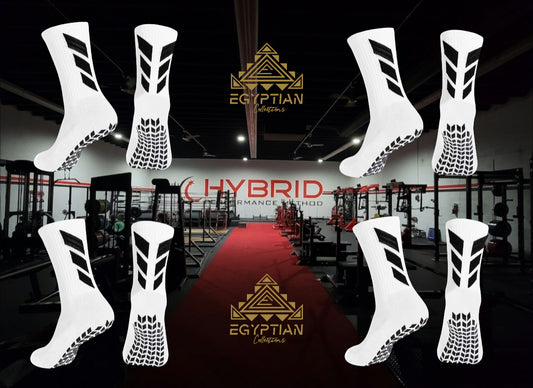 Egyptian Hybrid Anti-Slip Performance Socks