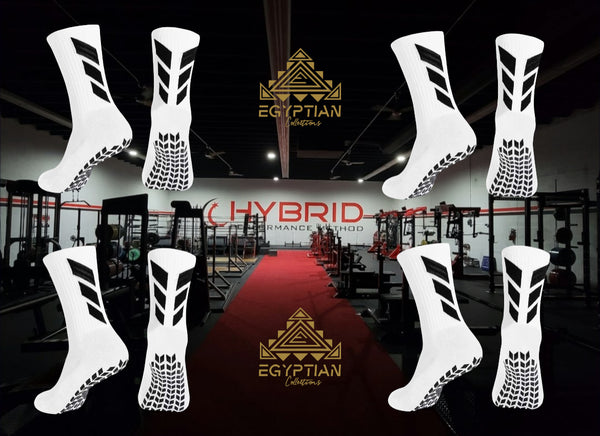 Egyptian Hybrid Anti-Slip Performance Socks