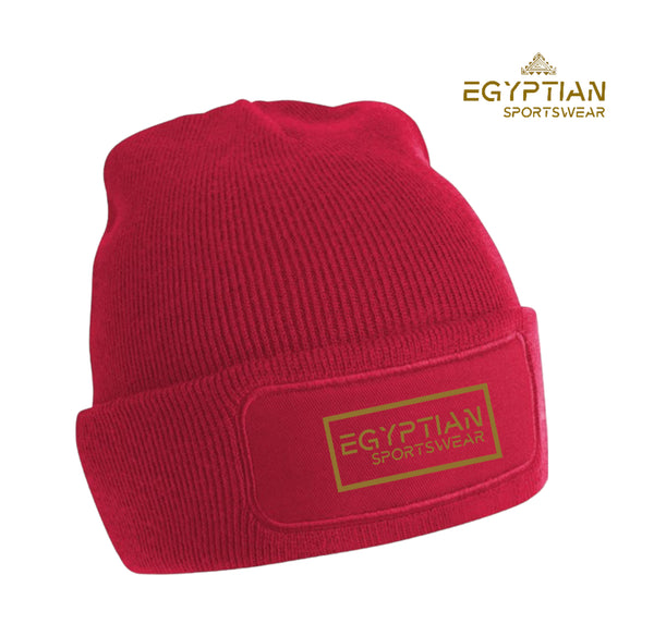 Egyptian 3D Silicone Sportswear Patched Beanies