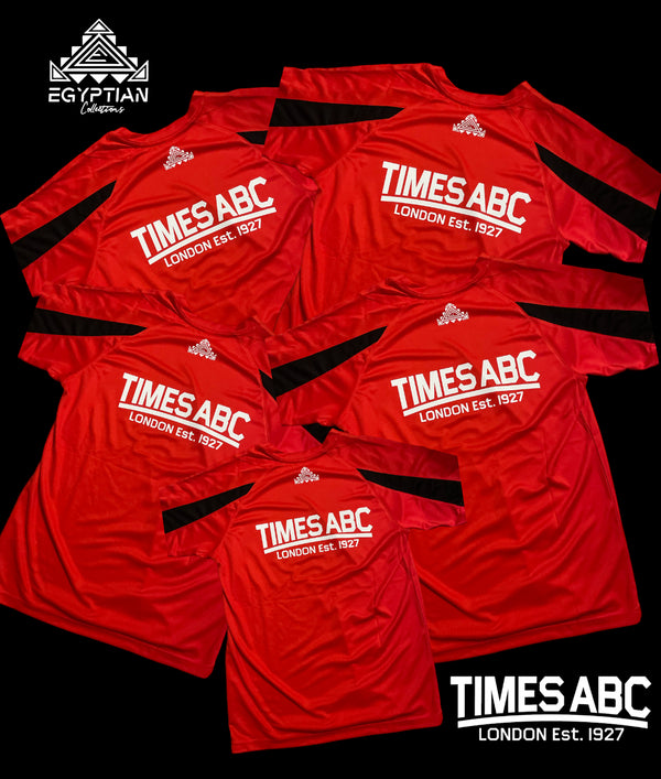Official Branded Times ABC Training Tops