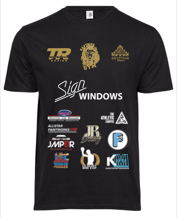 Official Tyler Rivers Sponsored Fight Night Ringwalk T-Shirts