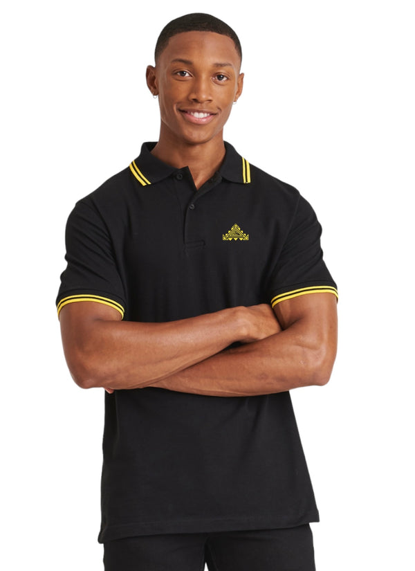 Egyptian Yellow Tipped Colour Coded Polo T-Shirt