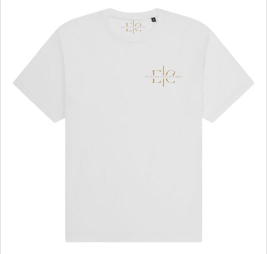 Official White EC Terraced Oversized T-Shirt