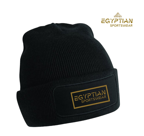 Egyptian 3D Silicone Sportswear Patched Beanies