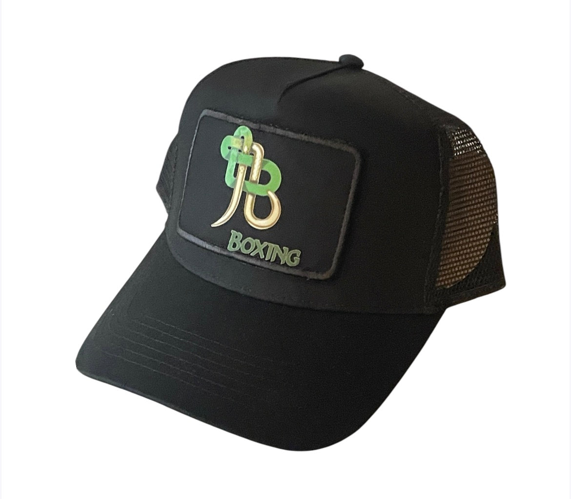OFFICIAL JESSICA BARRY BOXING PATCHED TRUCKER CAP
