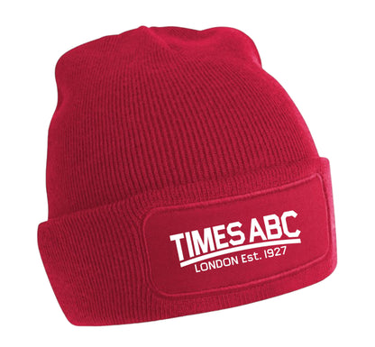TIMES ABC WINTER BEANIE