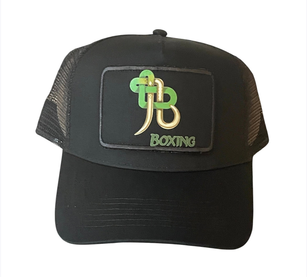 OFFICIAL JESSICA BARRY BOXING PATCHED TRUCKER CAP