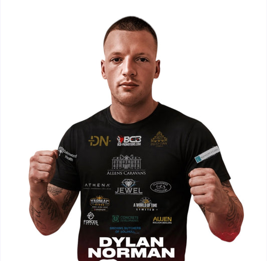 Official Dylan Norman Sponsored Fight Night T-Shirt