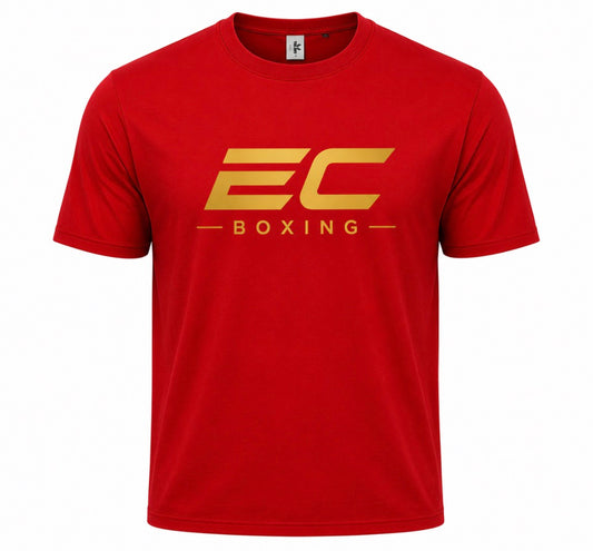 EC BOXING RED TSHIRT