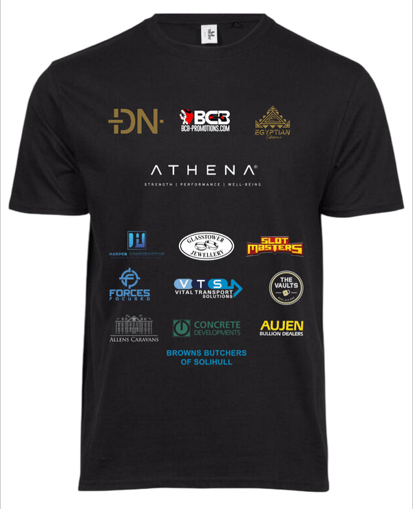 Official Dylan Norman Sponsored Fight Night T-Shirt