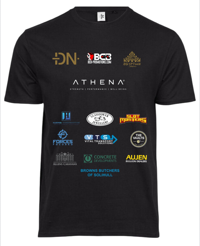 Official Dylan Norman Sponsored Fight Night T-Shirt