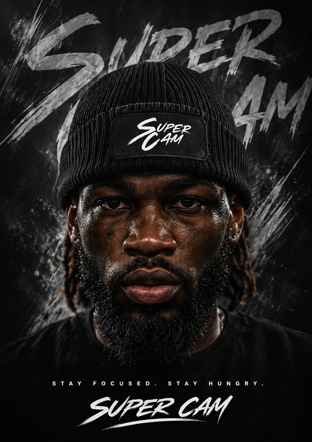 Official Super Cam Panelled Beanie