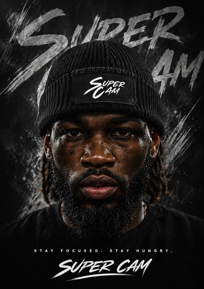 Official Super Cam Panelled Beanie