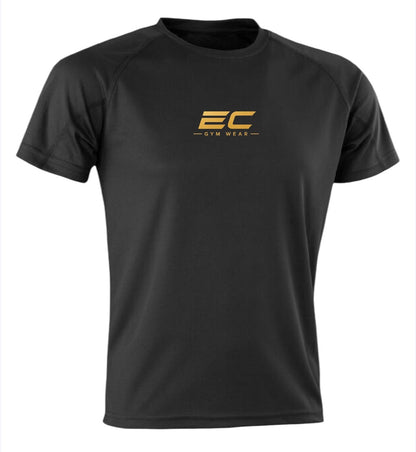 EC BLACK GYM WEAR TSHIRT