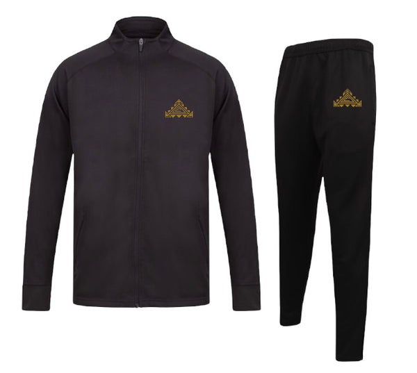 Official Egyptian Branded Gold And Black Colour Coded Sports Tracksuit