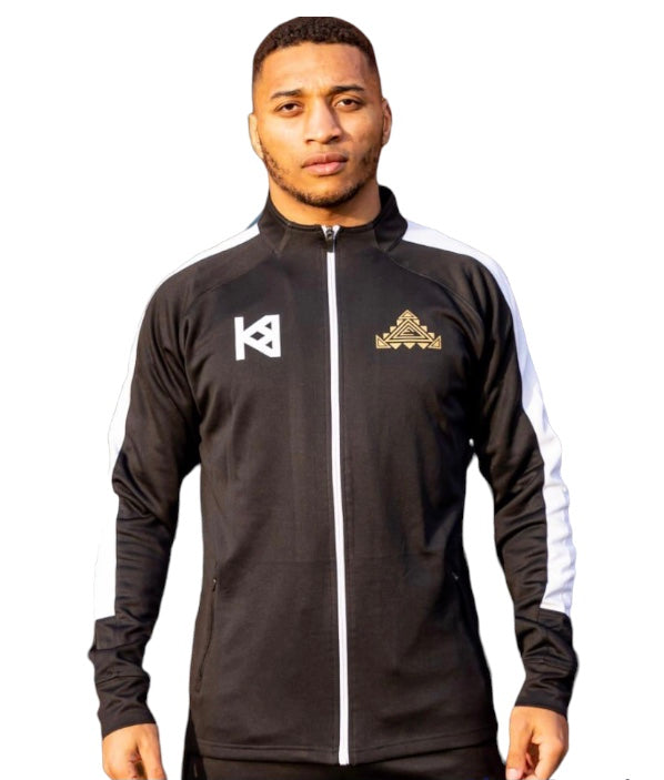 Official Branded Gold And White Kaisee Benjamin Tracksuit