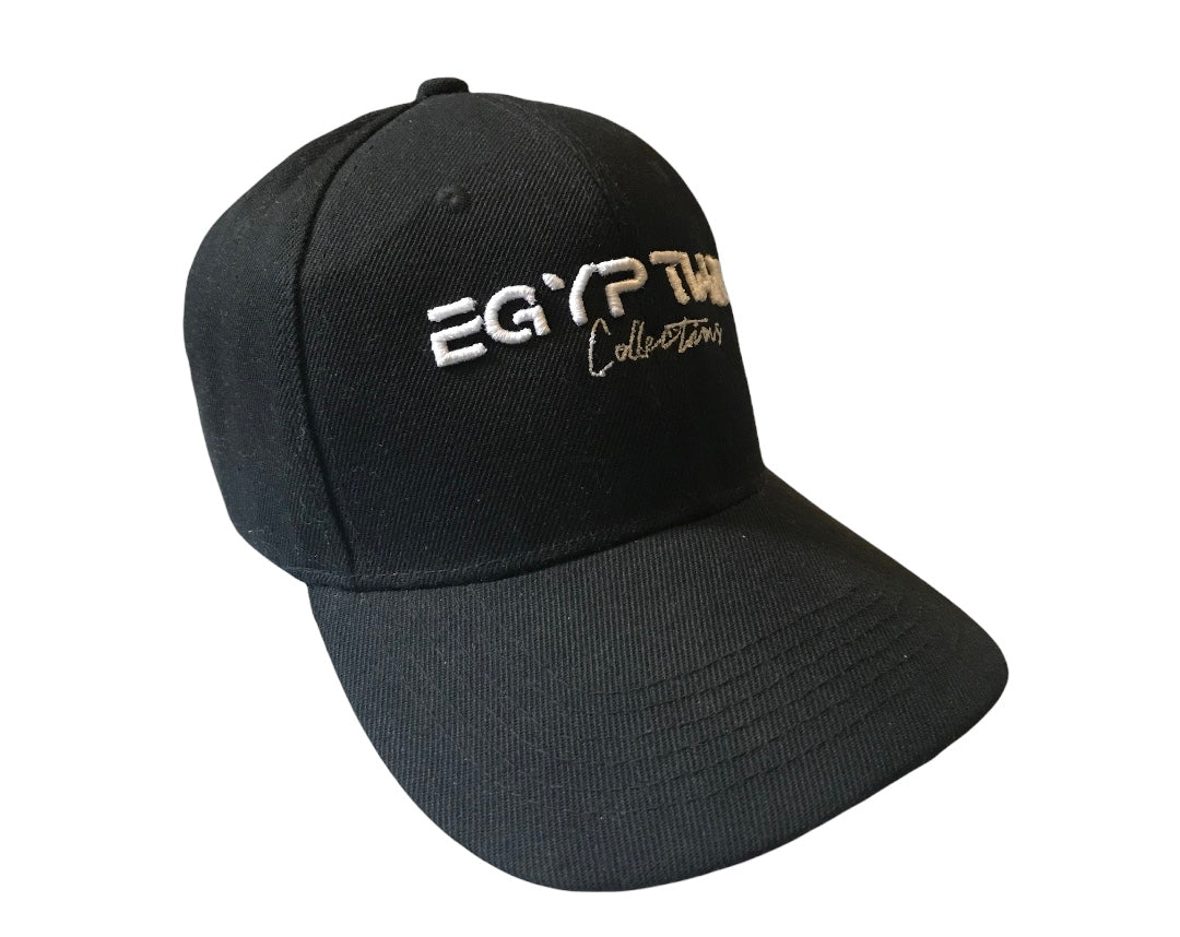 New Arrival Egyptian Signature Embroidered 3D Velcro Strapped Cap