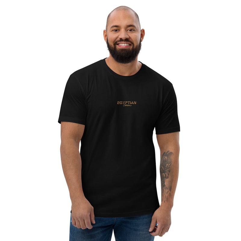 Egyptian Collections Embroidered Short Sleeve T-shirt