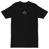 Egyptian Gold Embroidered Men’s premium heavyweight t'shirt