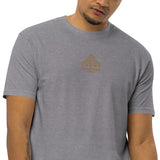 Egyptian Gold Embroidered Men’s premium heavyweight t'shirt