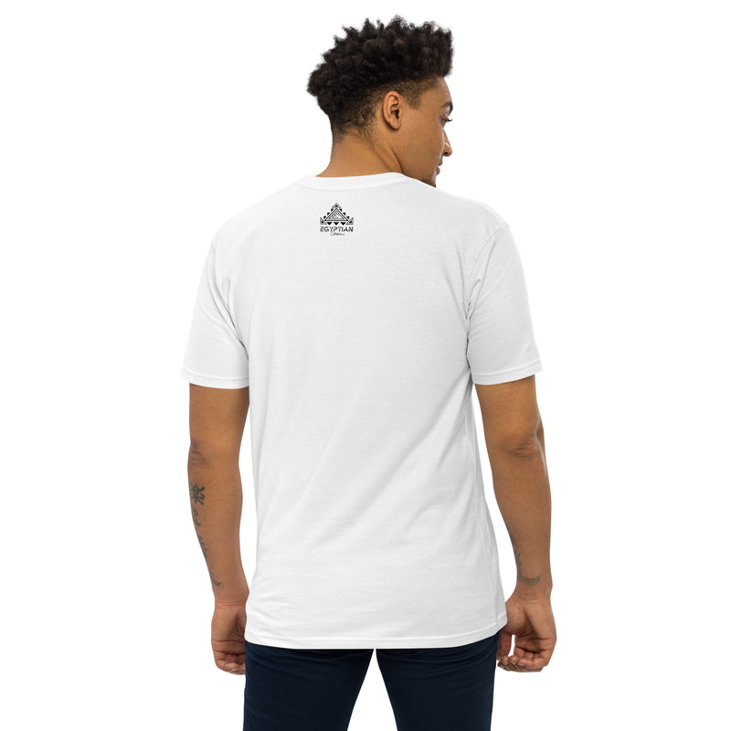 Egyptian Gold Embroidered Men’s premium heavyweight t'shirt