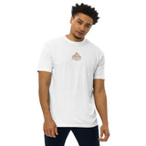 Egyptian Gold Embroidered Men’s premium heavyweight t'shirt