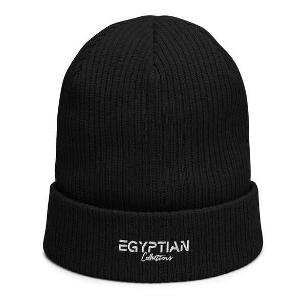 Egyptian Collections Signature Organic ribbed beanie